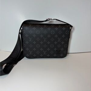 Louis Vuitton Dark Gray Monogram Messenger Bag